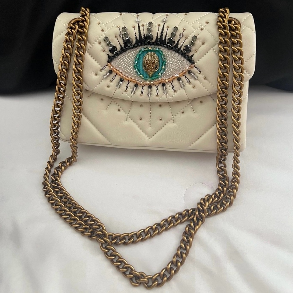 🧿 Kurt Geiger Kensington leather crossbody Quilted Bag